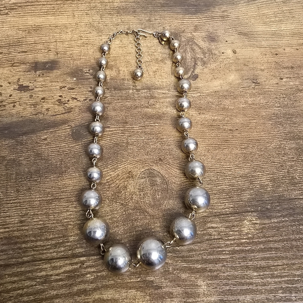 marvella goldtone Beaded Necklace